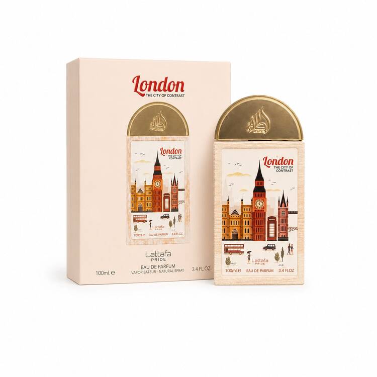 Lattafa Pride London the City of Contrast Eau de Parfum 100 ml Unisex